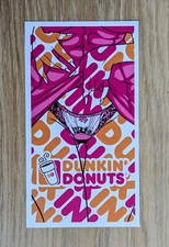 BEN FROST Dunkin Donuts Handbill Art Postcard Mini Print MINT Poster