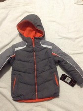 HAWKE CO. SPORT Boys Hooded Colorblock Jacket Sz 6