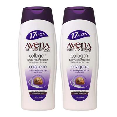 Avena Instituto Español Collagen Body Regeneration Lotion, 17oz. (Pack of 2)