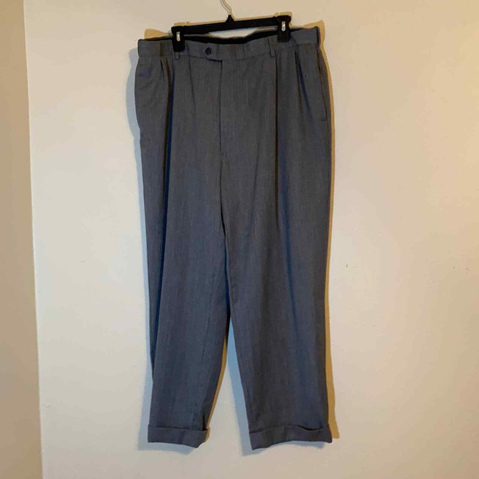 Austin Reed men's gray pleated dress pants Size 38 eBay