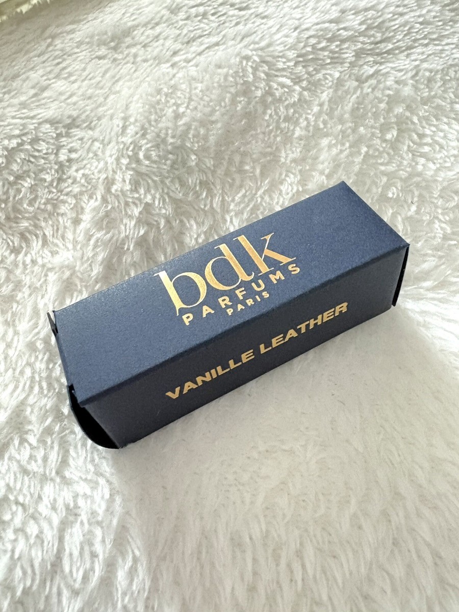 BDK Parfums Paris Vanille Leather EDP 2ml Sample UK