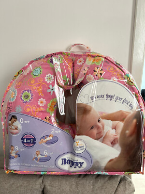 Brand New Chicco Boppy Nursing Infant Support Pillow in Pink Wild Flowers  UK
