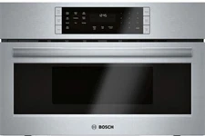 NIB Bosch 800 Series HMC87152UC 27" AutoDefrost Speed Convection Oven Stainless