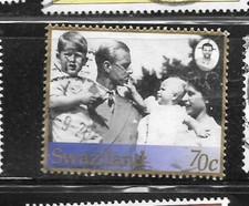 SWAZILAND SC# 796 2002 QUEEN ELIZABETH REIGN COMMEMORATIVE OLD VINTAGE STAMP