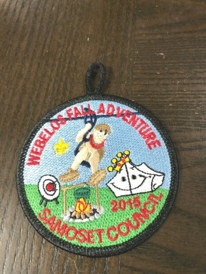 BSA SAMOSET COUNCIL WEBELOS FALL ADVENTURE PATCH