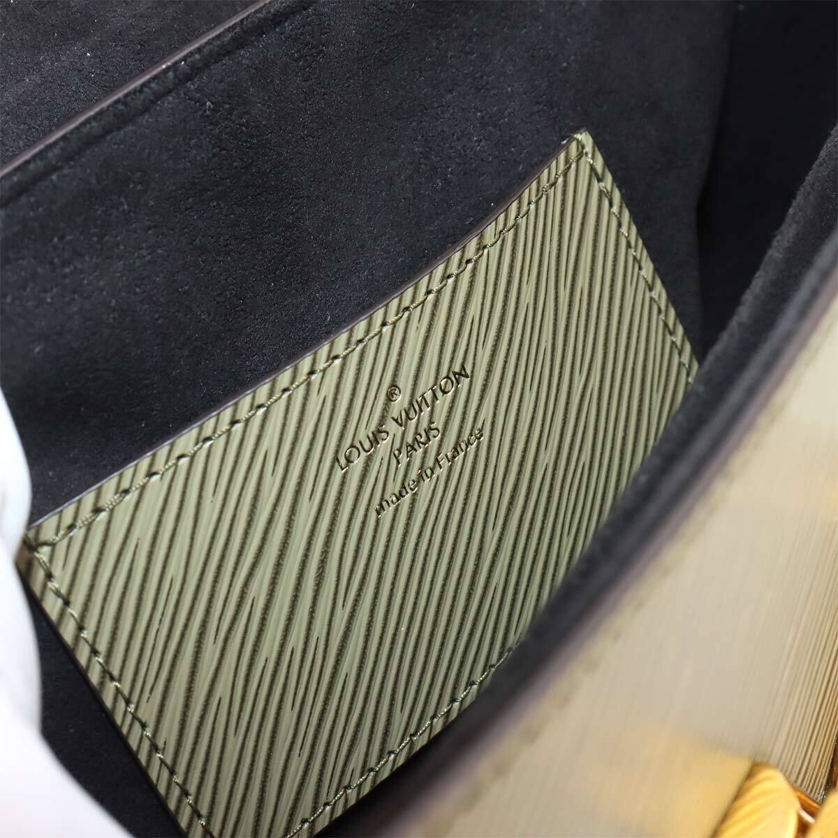 LOUIS VUITTON Epi Monogram Twist MM Shoulder Bag Leather LOUIS VUITTON Epi Monogram Twist MM Shoulder Bag Leather
