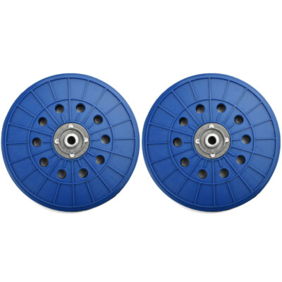 2x Klett Schleifteller für Woodstar DWS 9, Germania WDS710 WDS999, DEMA TS800