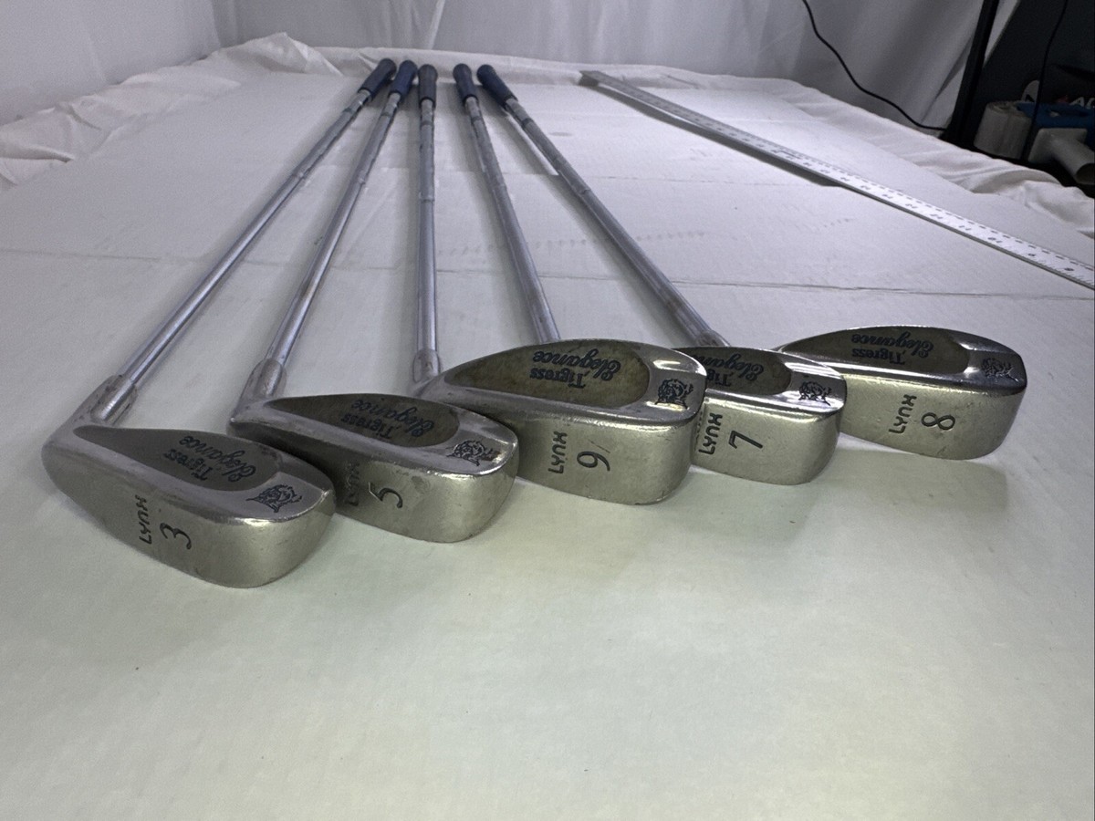 Lynx Tigress Elegance Clubs 3,5,6,7,8. 5 Clubs Total | eBay