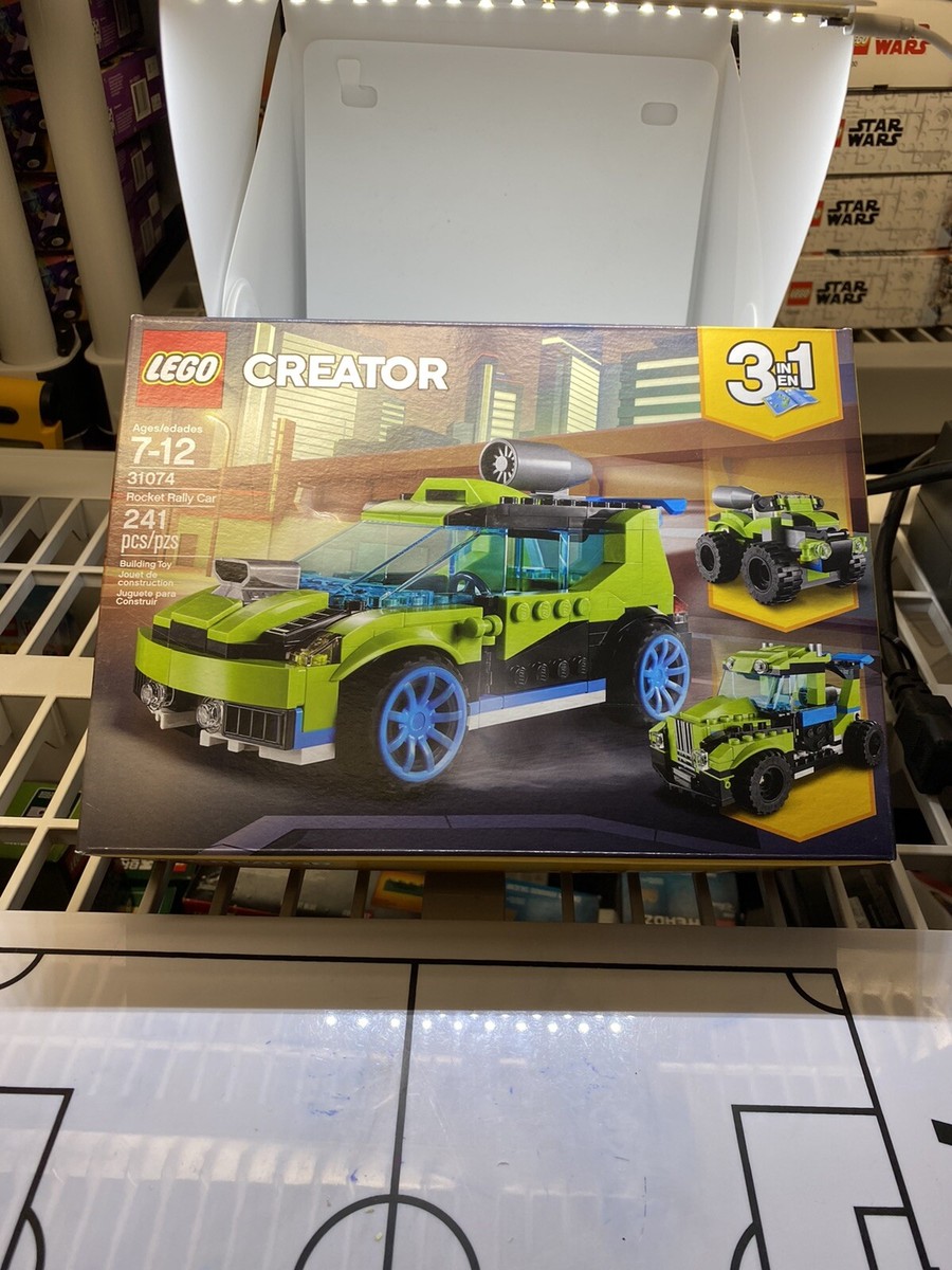 RETIRED NEW FACTORY SEALED LEGO 31074 ROCKET RALLY CAR 3 IN 1