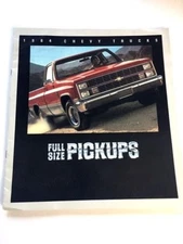 1984 Chevrolet Silverado Pickup Truck 16-page  Original Dealer Sales Brochure