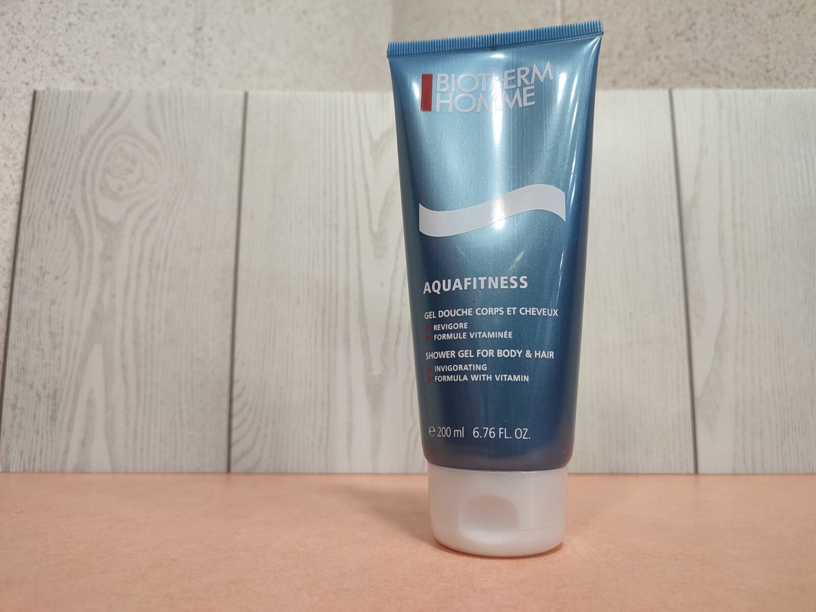 Biotherm Homme Aquafitness Gel Douche Corps et Cheveux Revigore Vitaminée 200ml