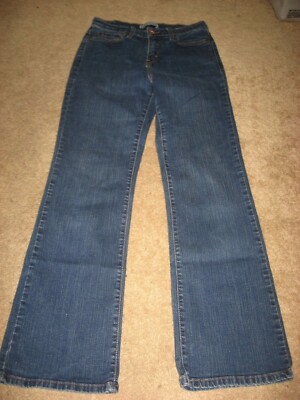 Womens LEVIS 512 Perfectly Slimming Bootcut Stretch Jeans 8