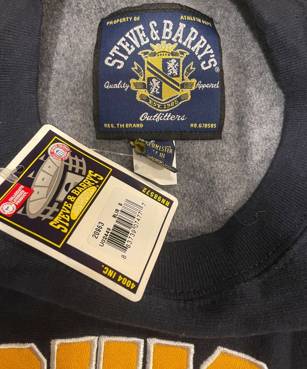 STEVE AND BARRYS MICHIGAN ATHLETIC DEPT. SWEATSHIRT | eBay