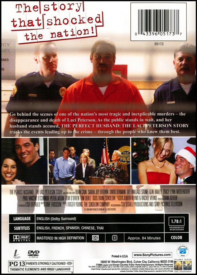 The Perfect Husband: The Laci Peterson Story [DVD] | eBay