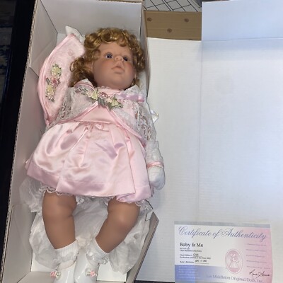 Lee Middleton Doll by Reva リボーンドール Lee Middleton Doll By Reva Thumb Sucker 1997 with pacifier | eBay