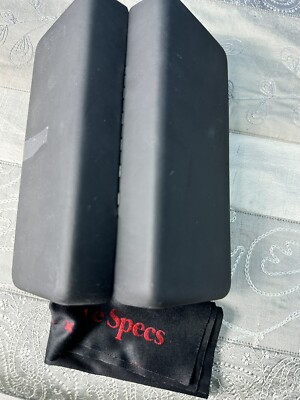 Le Specs X Adam Selman Black / Red Glasses Case + Lens Cloth  display picture 2