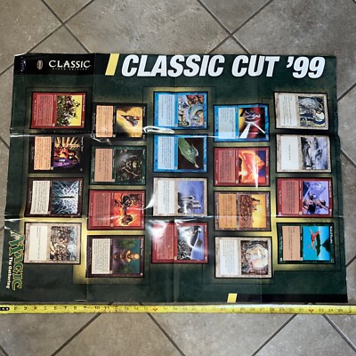 1999 MTG Magic the Gathering Classic Cut 6th Ed '99 Store Promo 27