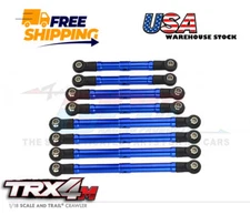 GPM ALU ADJUSTABLE TIE RODS 9742R FOR RC TRAXXAS 1/18 TRX-4M CRAWLER 97074 97054