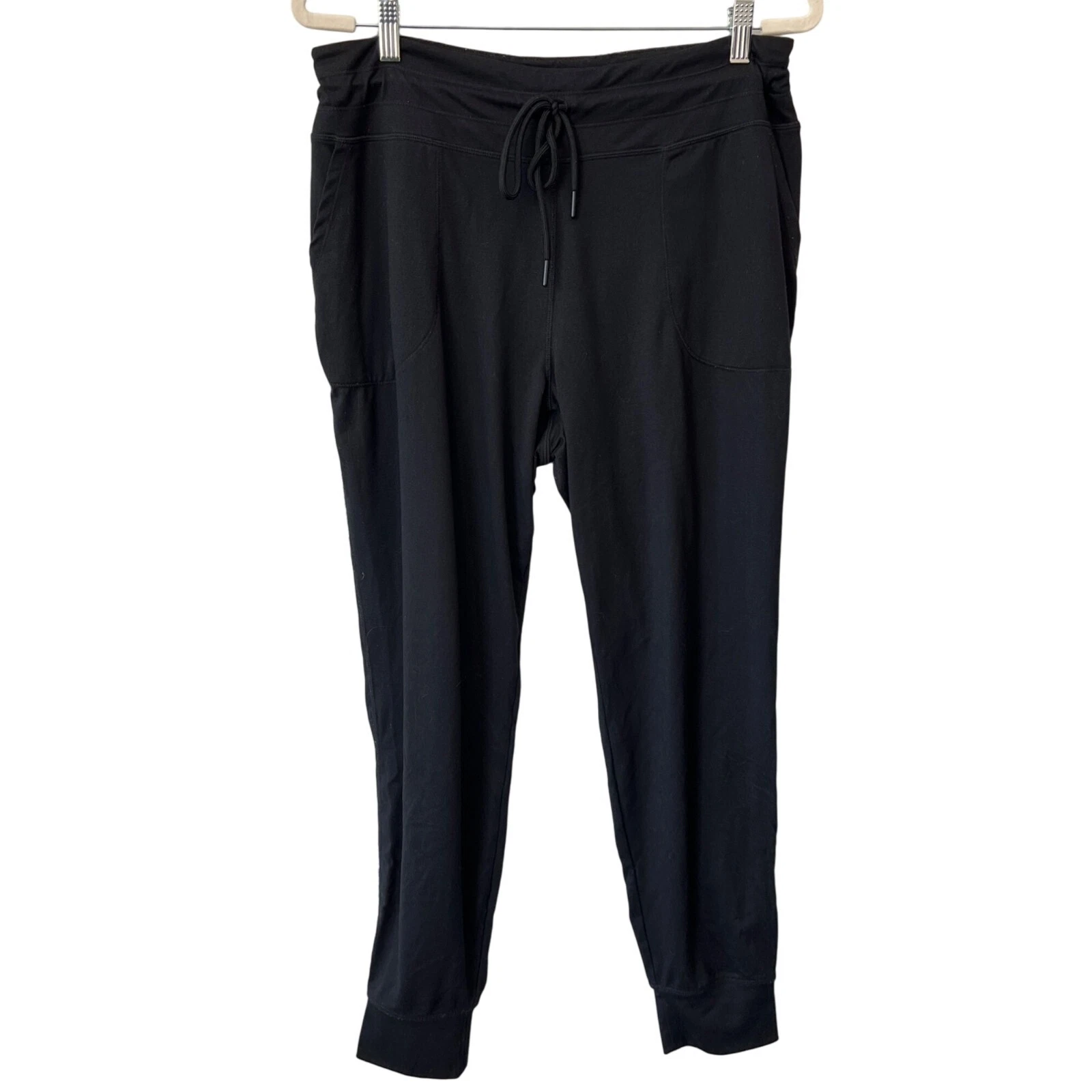 lole lounge jogger pull-on drawstring comfort active poly blend pants
