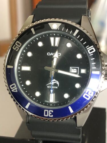 Casio MDV 106 "Hart" Marlin Batman Ring blau/schwarz - Bild 5 von 10