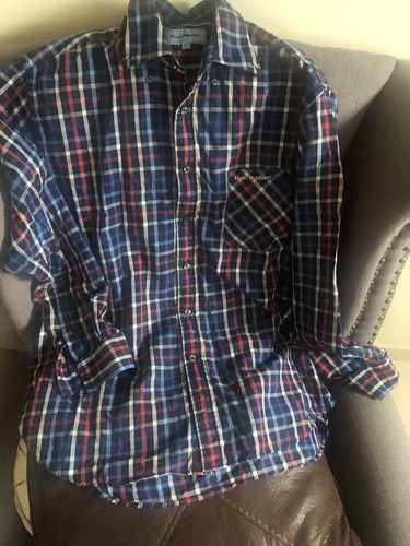 Hush Puppies Cotton Red And Blue Long 