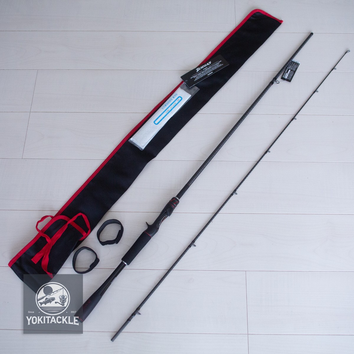 Shimano 20 Zodias 170M-G/2 Baitcasting Rod for Bass-Watch Our