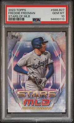Low Pop * - 2023 Topps - Stars of MLB - Freedie Freeman Low Pop * - 2023 Topps - Stars of MLB - Freedie Freeman