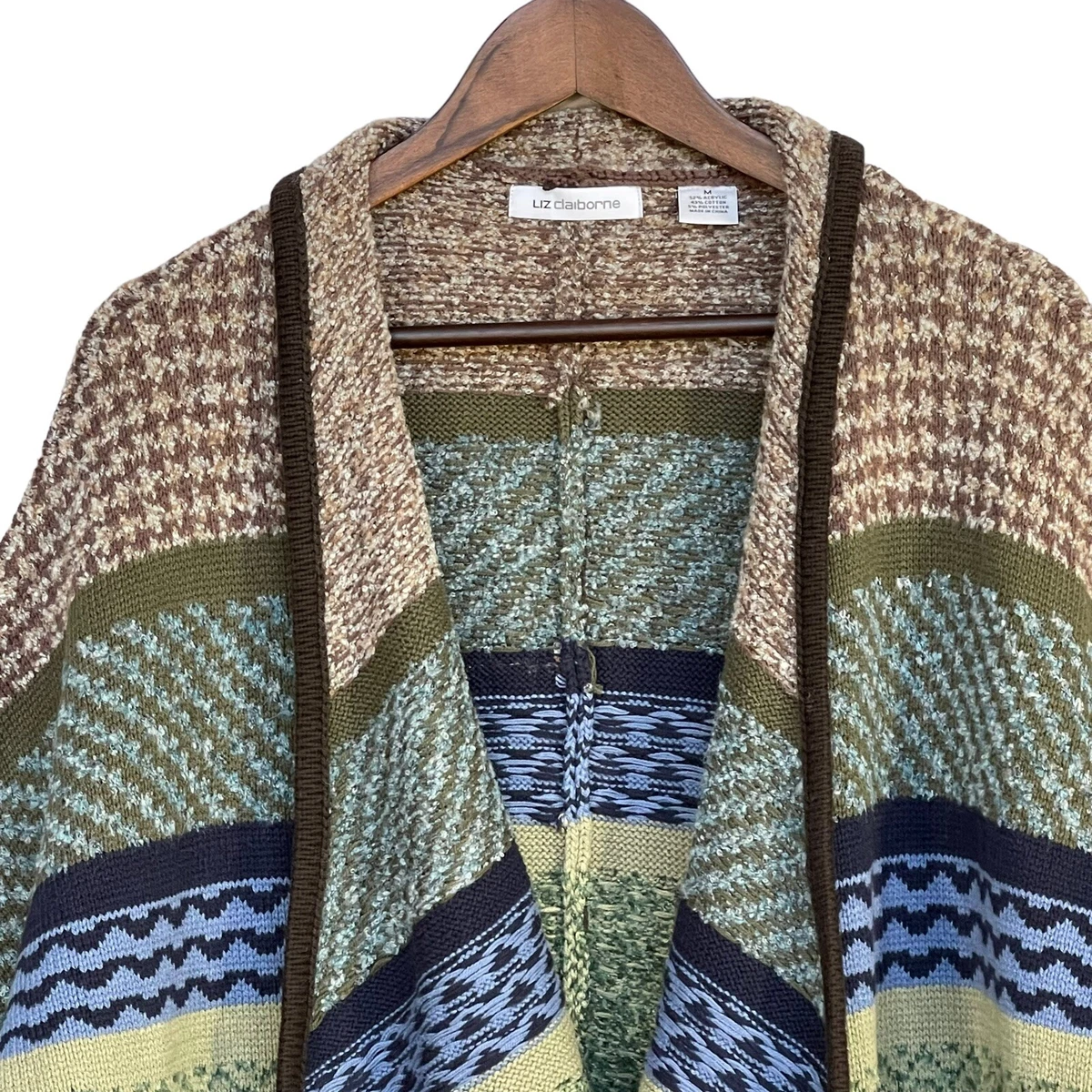 Liz claiborne hotsell open front cardigan