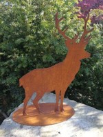 Edelrost Hirsch Erikson JäGer Weihnachtsdeko Rost Wildtiere Gartendeko Metall