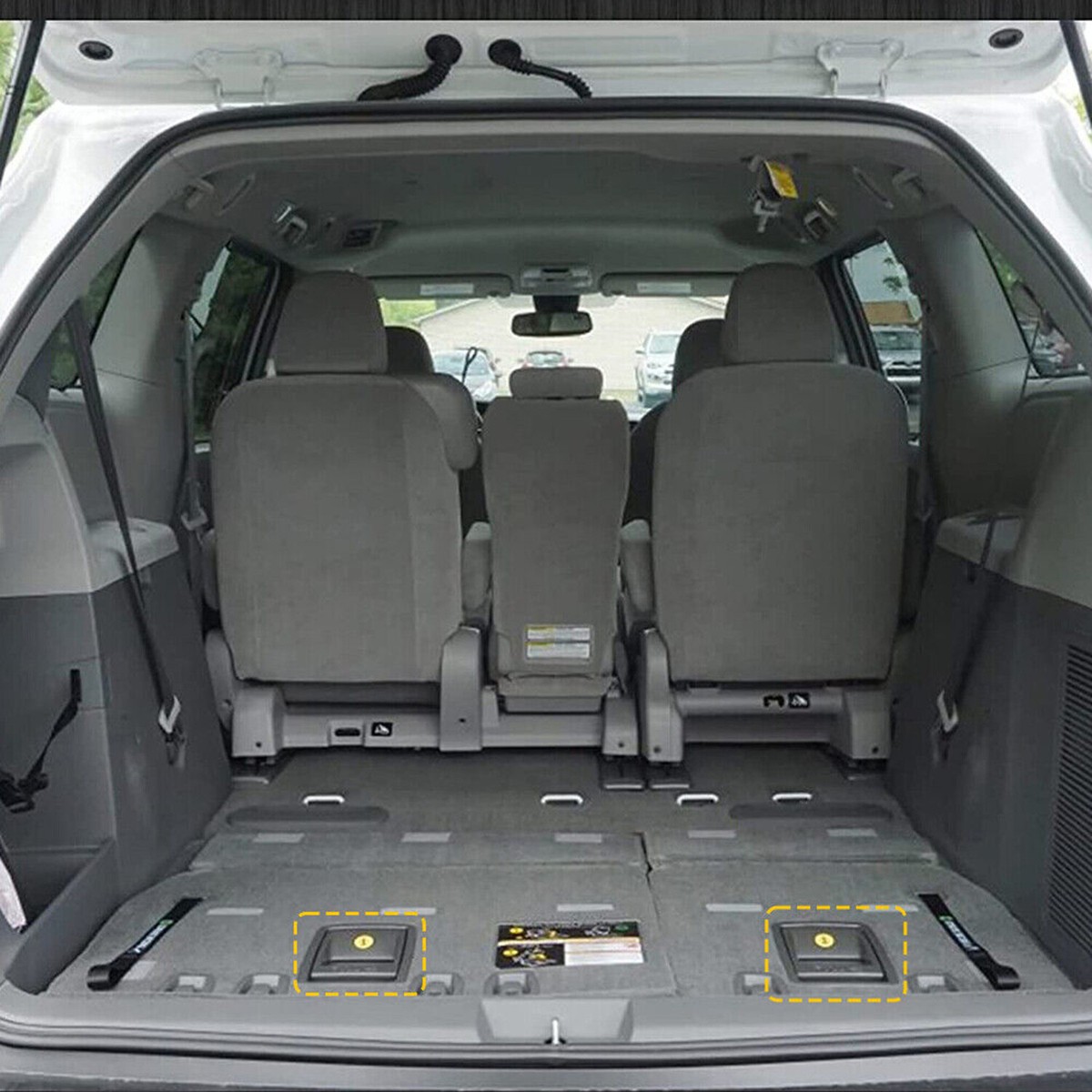 Broken Handle / Lever For 3rd Row Release | Toyota Sienna Forum