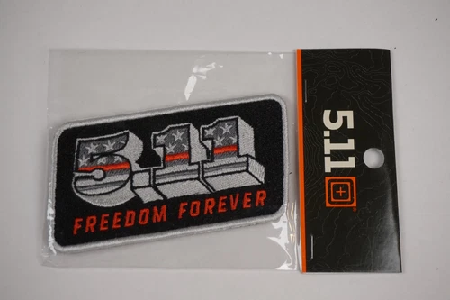 5.11 Tactical Patches Freedom Forever Red Patch 81758 in Package (511023)