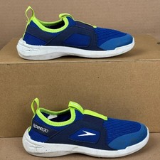 SPEEDO SurfWalker Pro Water Shoes Youth Girls Blue/Navy Size S 13/1