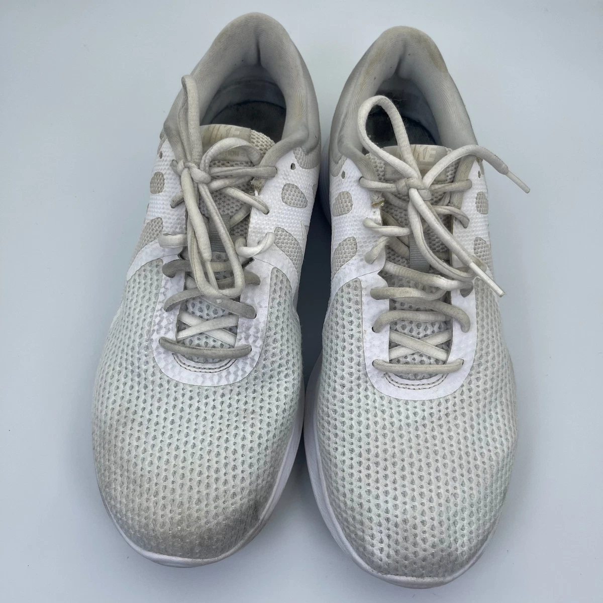 Nike Revolution 4 (4E) Running Shoes Men\'s Size 11.5W White Pure AA7402-100 Las mejores ofertas en Nike Revolution 4 Pure Platinum | eBay main image 2