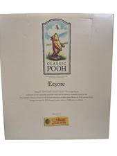 Steiff Classic Pooh Eeyore 2001 Limited Edition 5000 Button In Ear NIB