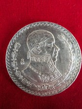 1963 MEXICO 1 PESO  .100 silver