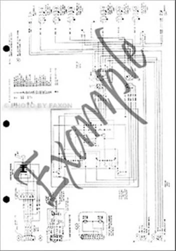 1978 Ford Thunderbird diagrama de fiação elétrica dobrável 78 T Bird fabricante de equipamento original de fábrica - Imagem 3 de 3