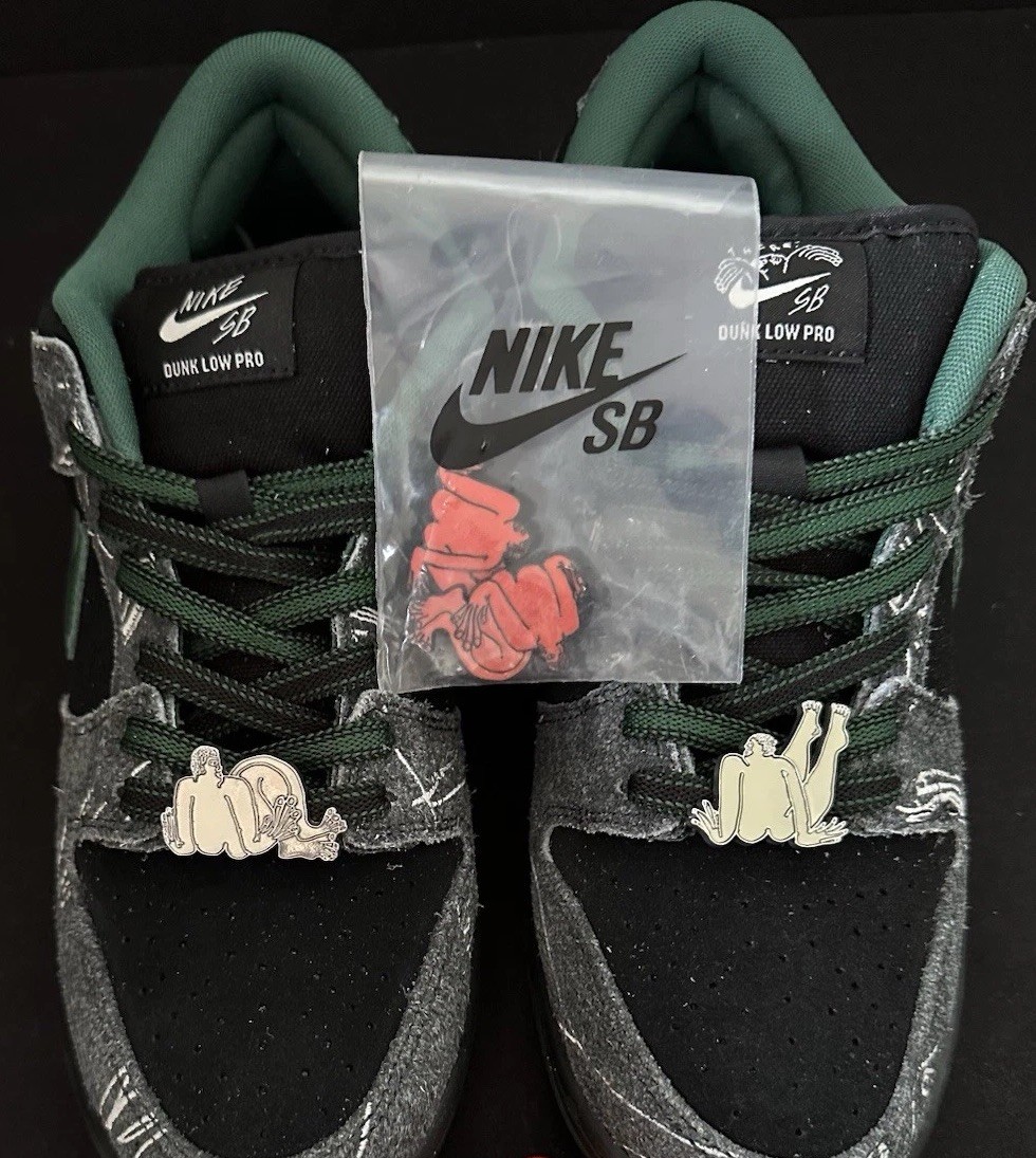 Size 15 - THERE Skateboards x Nike Dunk SB Low Ultra Humanized for