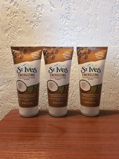 St Ives Scrub Coconut  Coffee Energizing 6oz each Three Pack 