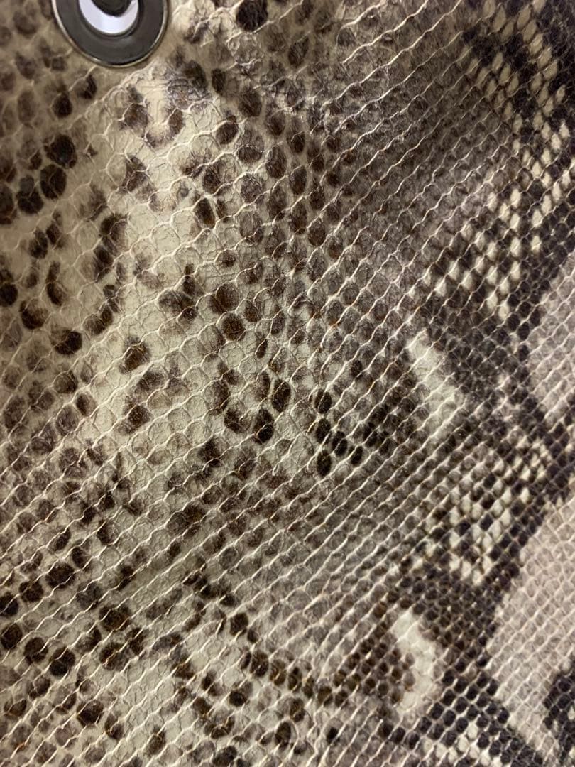 Barneys New York Leather/Python 2way Shoulder Han… - image 12