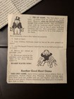 Vintage 1961 Monopoly Rplcmnt Pieces, Parts Orig Instruction Booklets, Cards  — photo 7