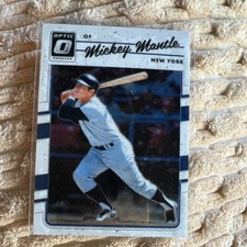 Panini Donruss Optic Base Set Mickey Mantle Yankees #165 MLB Baseball Card