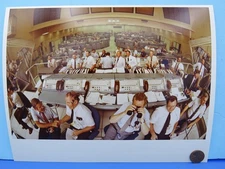 NASA PHOTO vtg Space Shuttle COLUMBIA STS-4 Launch Directors O'Hara George Page