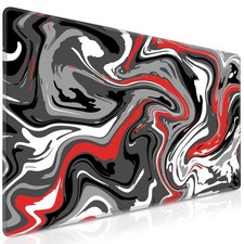 Gaming Mouse Pad, Fluid Pattern Mouse Pad 31.5X11.8Inch Large Extended Computer
