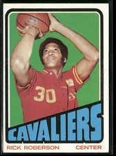 1972-73 Topps #126 Rick Roberson DMG Gum Stain
