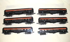 Williams New Haven -MAYFLOWER 6 Madison Passenger Car Set /Crown Edition EUC