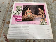1966 - Prehistoric Women Set of Original Lobby Cards 11x14 - Hammer Films