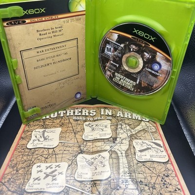 Brothers in Arms: Road to Hill 30 (Microsoft Xbox, 2005) Complete With Map