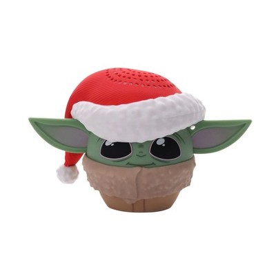 Bitty Boomers Star Wars The Mandalorian: Grogu mit Nikolausmütze - Mini Lautsprecher