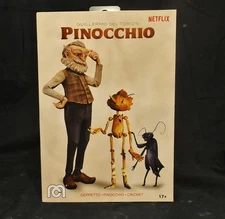 Mego Guillermo Del Toro’s Pinocchio 8” Action Figure 3 Pack Set Limited Edition