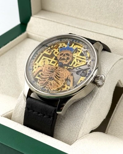 STUNNING VINTAGE ROLEX LEVER MOVEMENT IN A NEW QUALITY CASE, FULLY SERVICED.